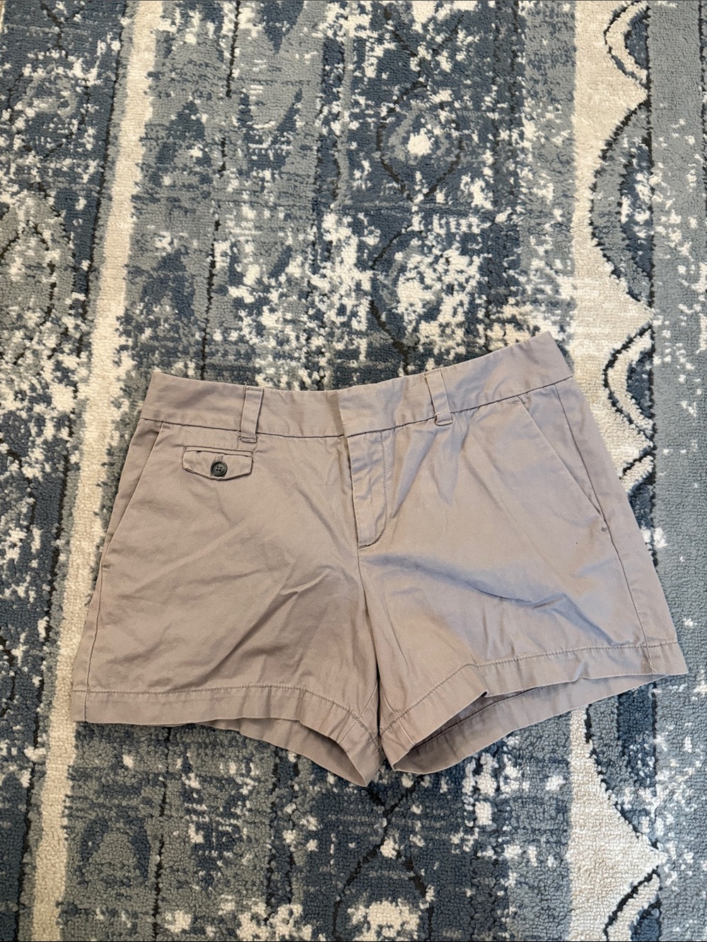 LOFT Tan Cotton Blend Chino Shorts